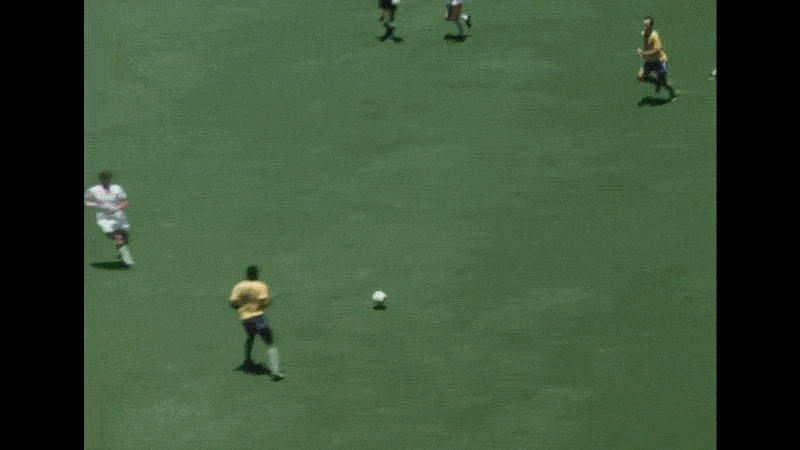 Gol de Carlos Alberto Torres do Brasil contra a Itália na final da Copa do Mundo de 1970