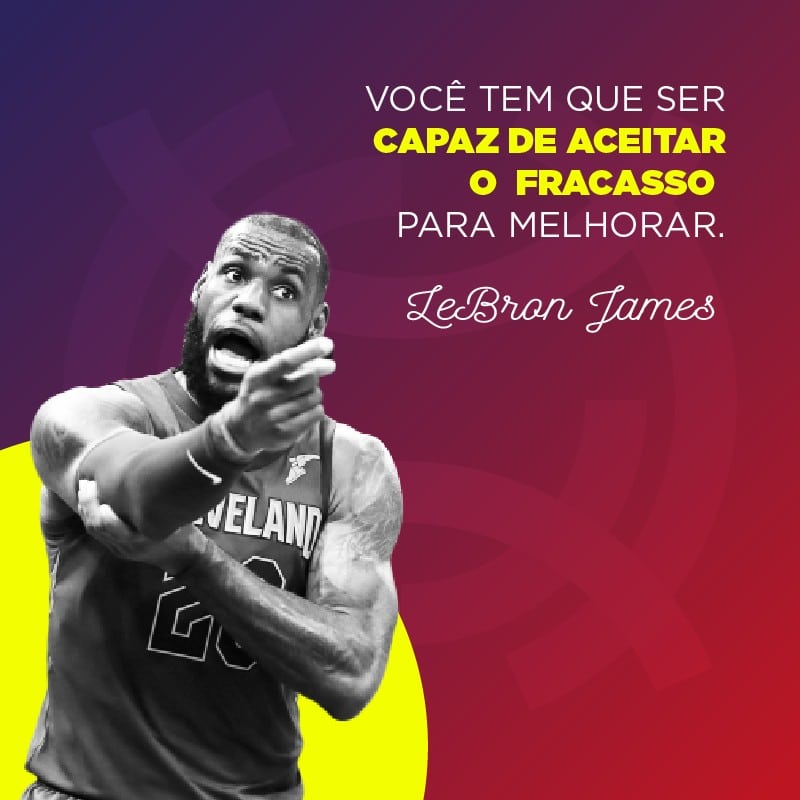 Frase de basquete de LeBron James