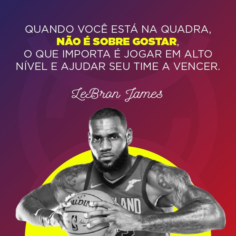 Frase de LeBron James