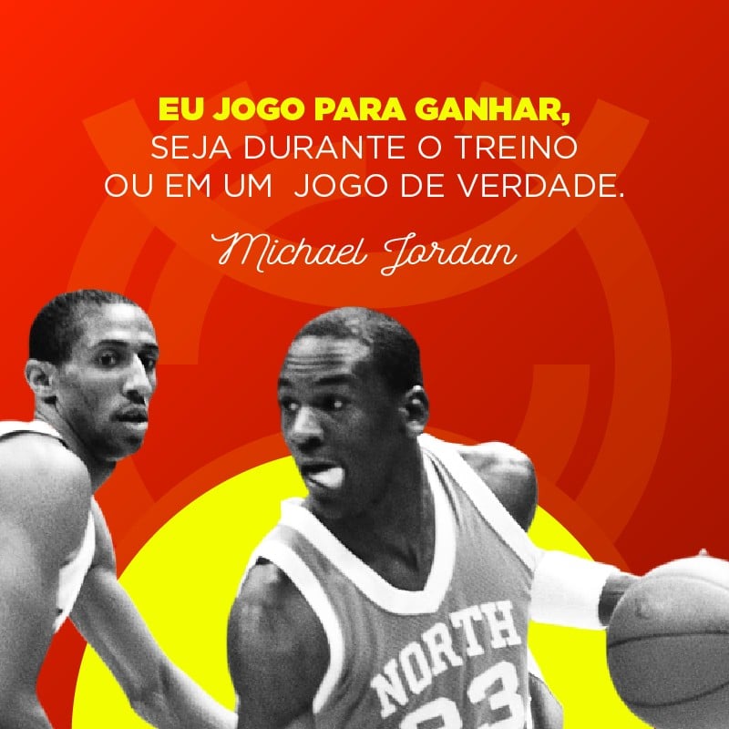 Frase de basquete de Michael Jordan