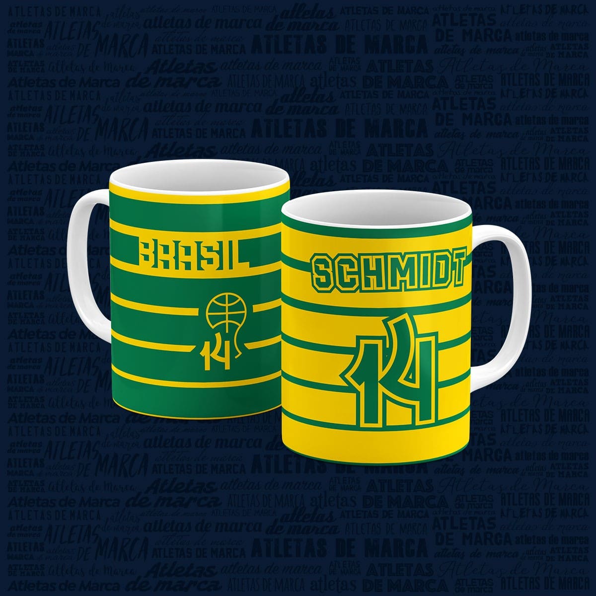 Canecas Oscar Schmidt Seleção Brasileira
