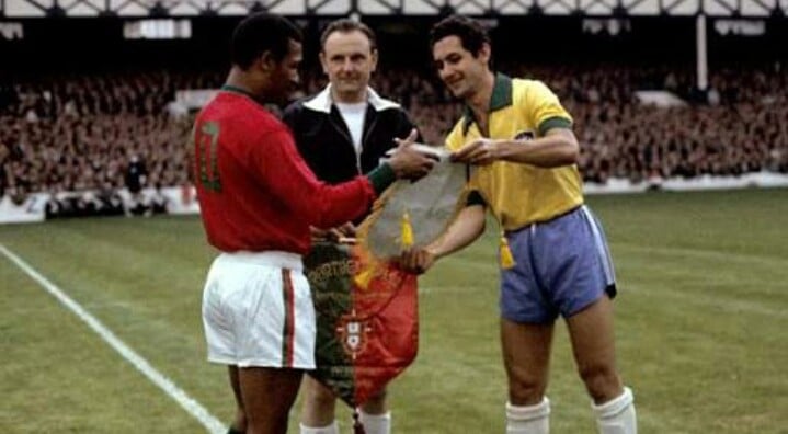 Camisa da Seleção Brasileira na Copa do Mundo de 1966