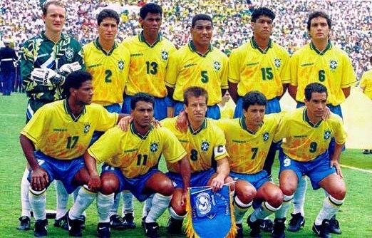 Camisa da Seleção Brasileira na Copa do Mundo de 1994