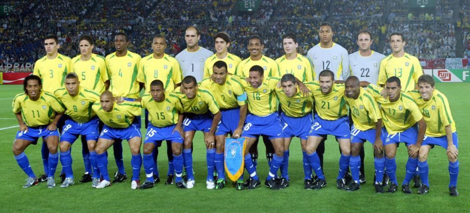 Camisa da Seleção Brasileira na Copa do Mundo de 2002