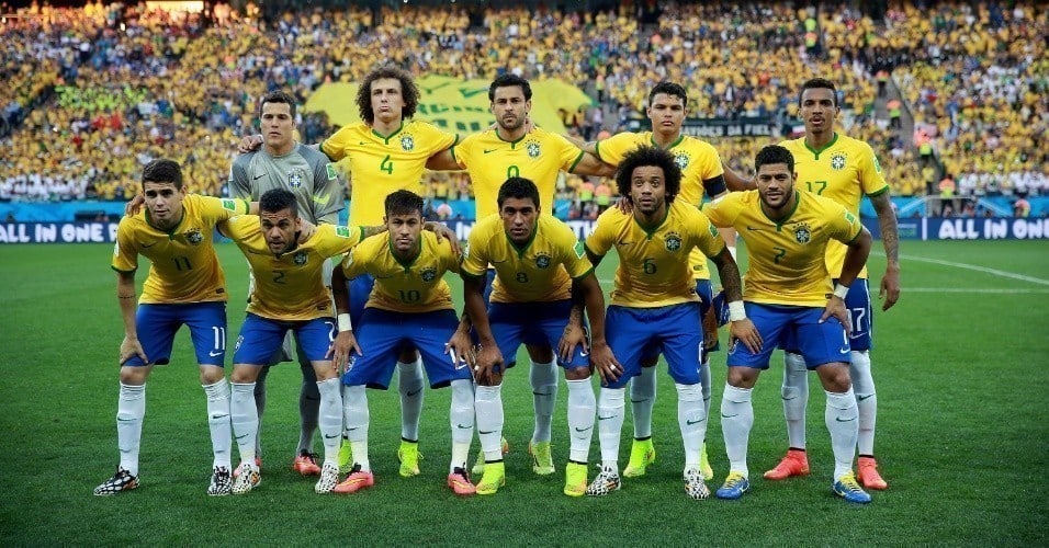 Camisa da Seleção Brasileira na Copa do Mundo de 2014
