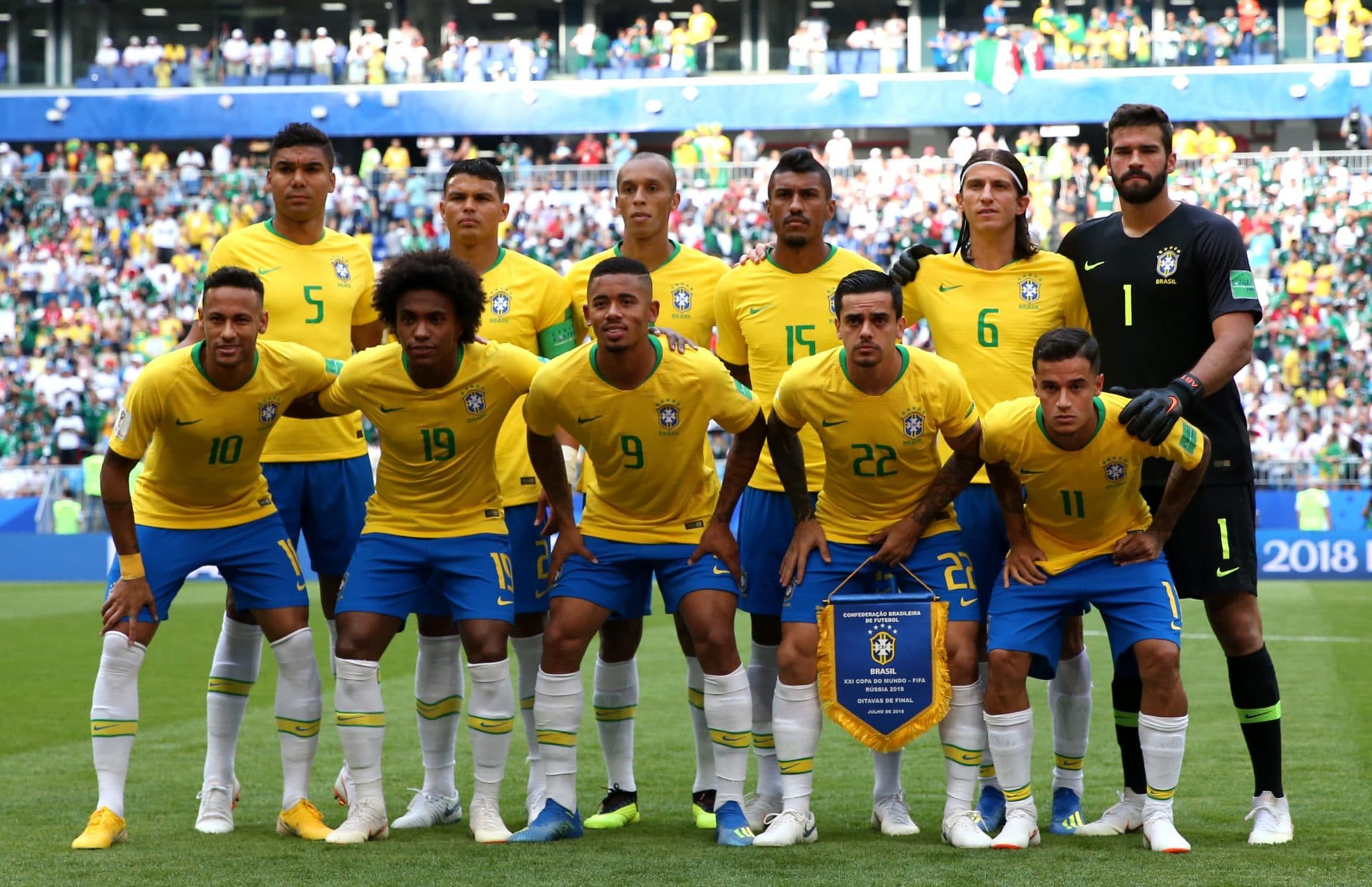 Camisa da Seleção Brasileira na Copa do Mundo de 2018