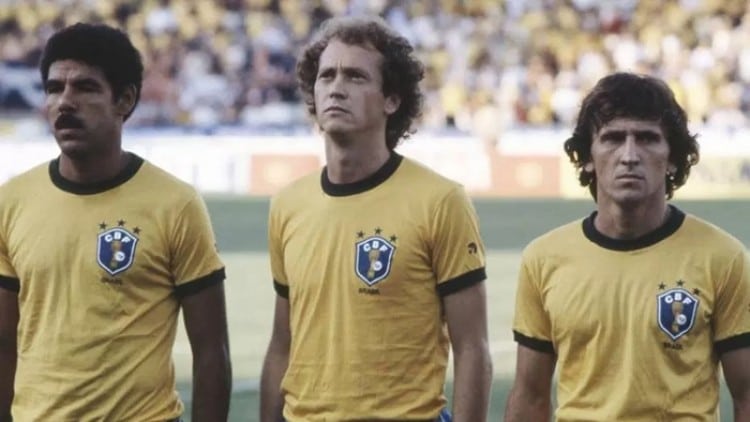 Camisa da Seleção Brasileira na Copa do Mundo de 1982