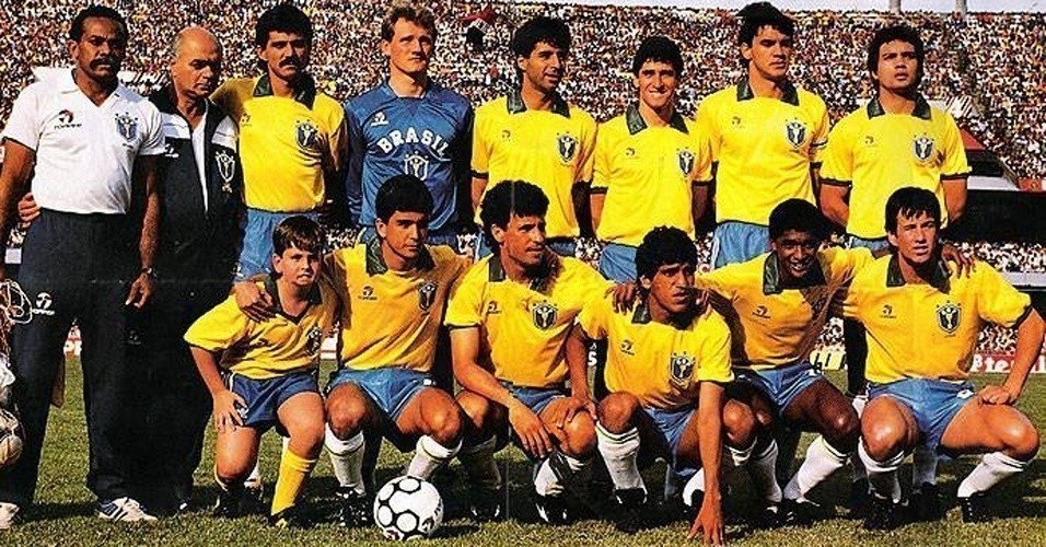 Camisa da Seleção Brasileira em 1990