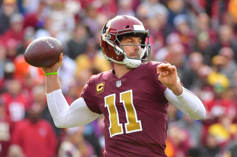 Alex Smith quarterback do Washington Redskins