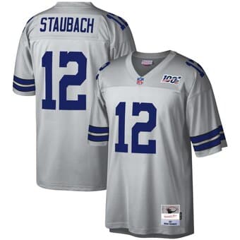 Camisa Dallas Cowboys Retrô Roger Staubach