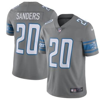 Camisa do Detroit Lions Cinza