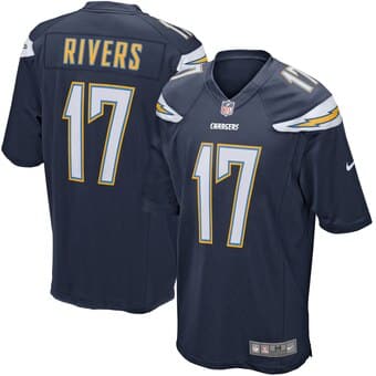 Camisa Los Angeles Chargers Preta