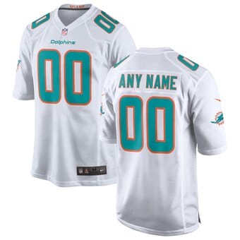 Camisa Miami Dolphins Branca