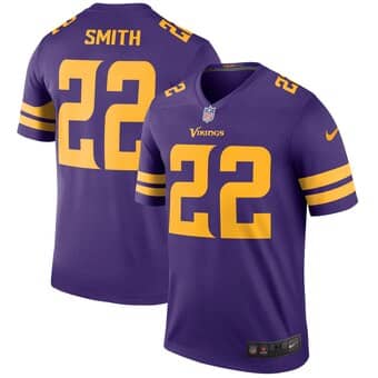 Camisa Minnesota Vikings Azul e Dourada