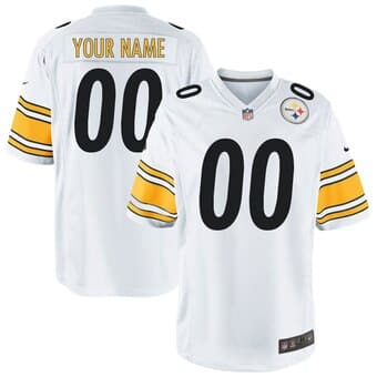 Camisa Pittsburgh Steelers Branca