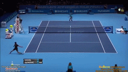 Lob golpes de tênis