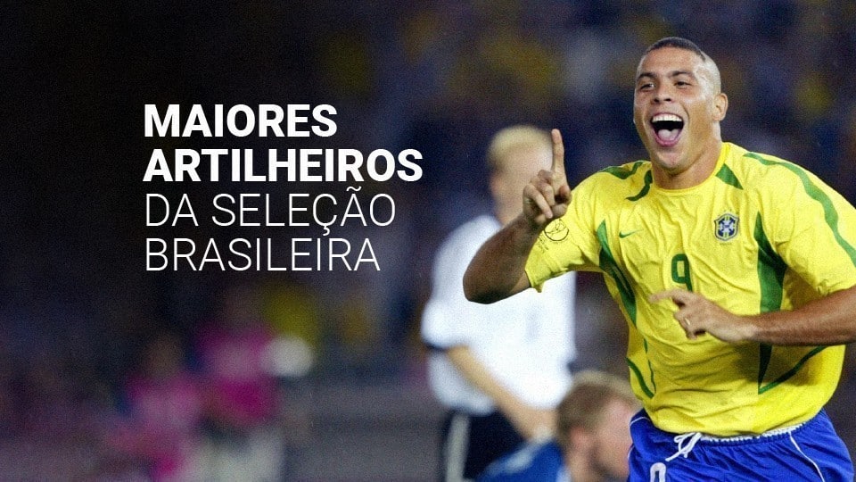 Os 10 maiores artilheiros da história da Seleção Brasileira