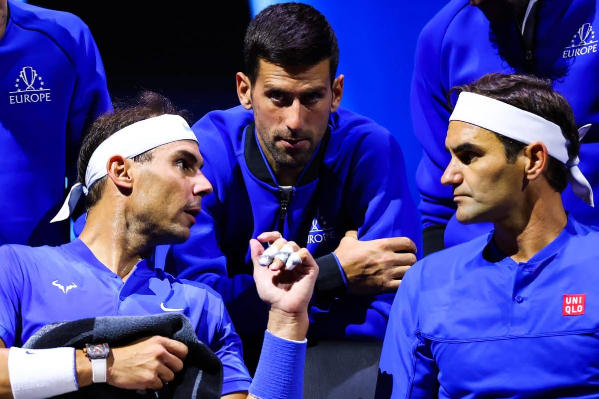 O domínio de Federer, Nadal e Djokovic no tênis
