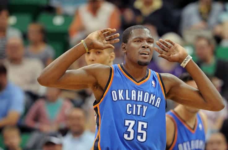 Kevin Durant, jogador profissional de basquete