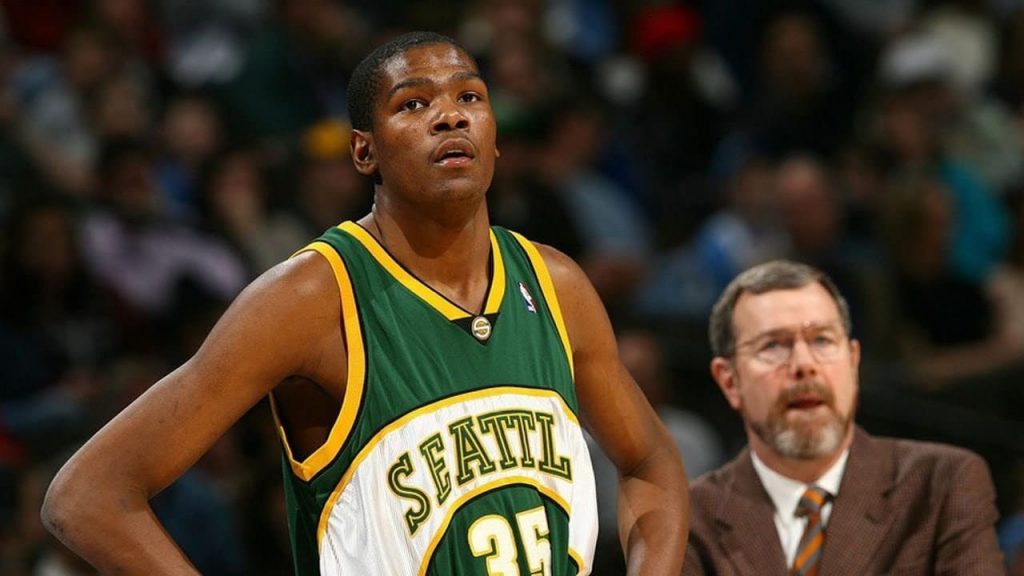 Kevin Durant, jogador profissional de basquete