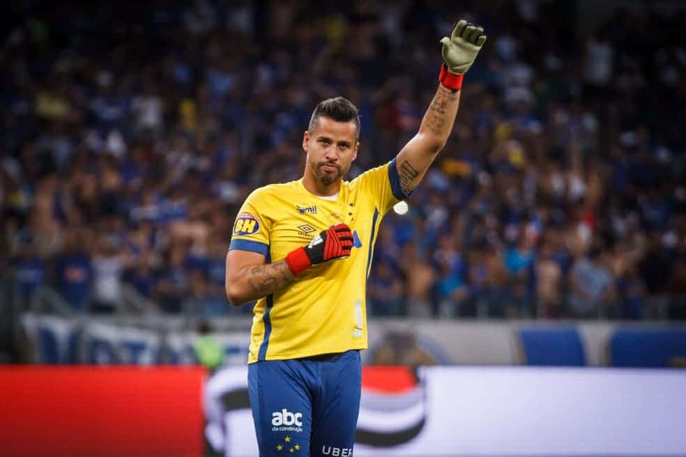Fábio, ídolo do Cruzeiro