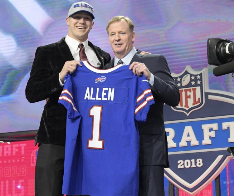 Imagem do Draft de Josh Allen