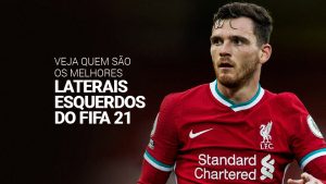 Conheça os 20 melhores laterais-esquerdos do FIFA 21