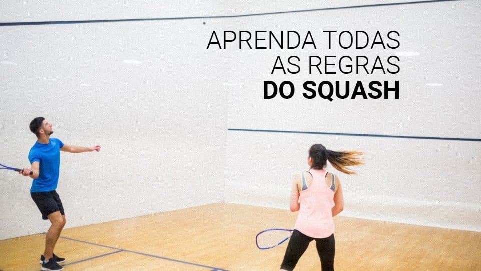 Regras do squash (2025): objetivo, pontuação, equipamentos e duração