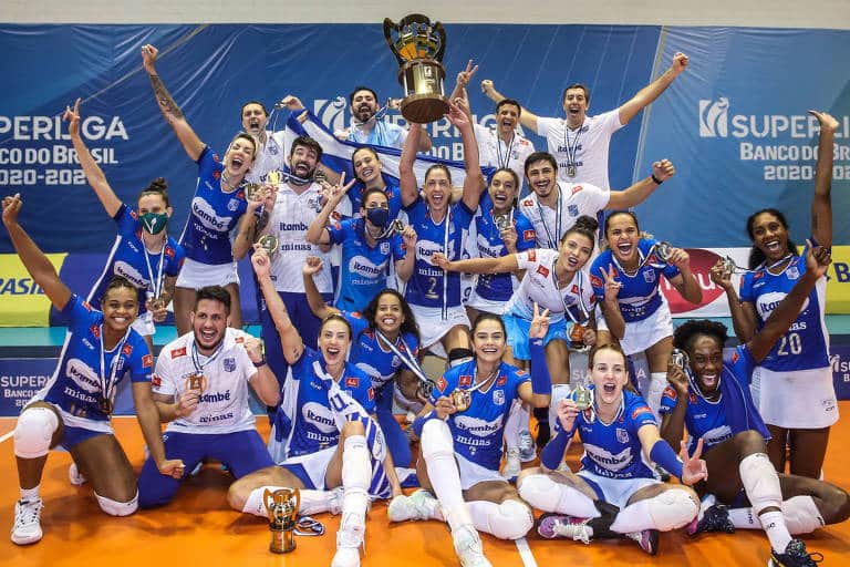 Minas campeão Superliga Feminina 2020/21