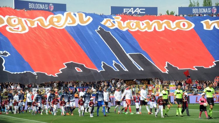 O Bologna tem uma das maiores torcidas da Itália