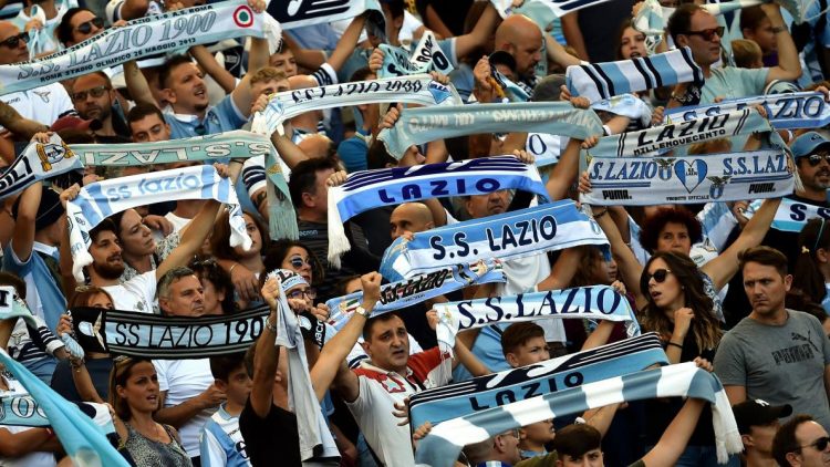 A Lazio tem uma das maiores torcidas da Itália