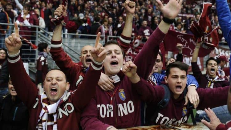 A Torino tem uma das maiores torcidas da Itália