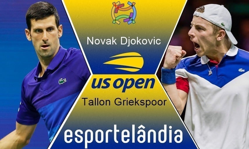 Palpites US Open: Novak Djokovic x Tallon Griekspoor – 02/09