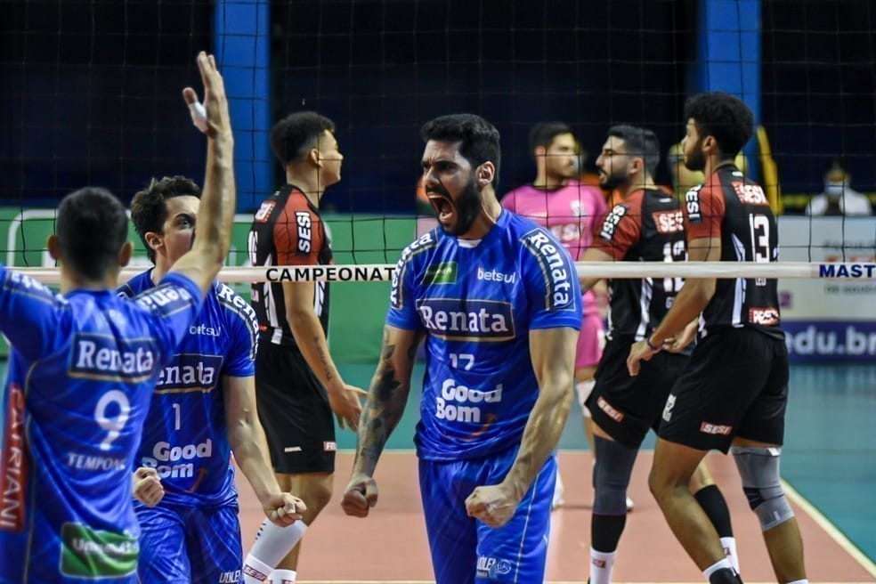 Vôlei Renata x Sesi-SP – Como aconteceu, destaques e vaga às finais