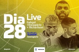 Live Fifa 22 CBF com Allan “Estagiário”, eSeleção e o atacante Richarlison