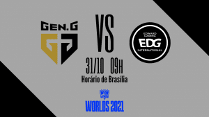 Gen.G x EDG – Prognóstico da semifinal do Worlds 2021