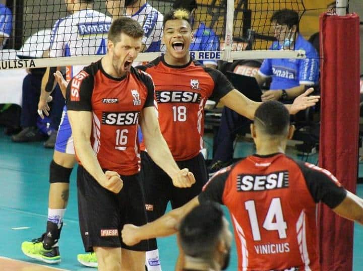 Sesi-SP x Vôlei Renata como aconteceu – Resultado, destaques e reação