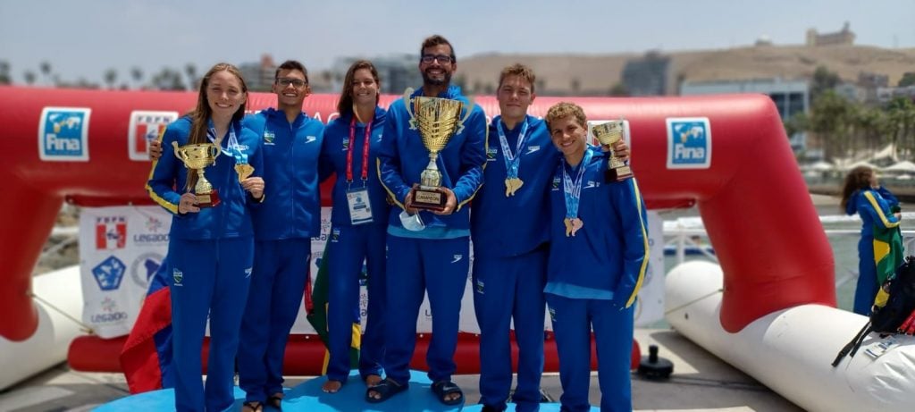 Brasil chama atenção em primeira semana de esportes aquáticos