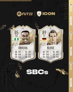 FIFA 22: chegam ao Ultimate Team os primeiros DMEs de Icons