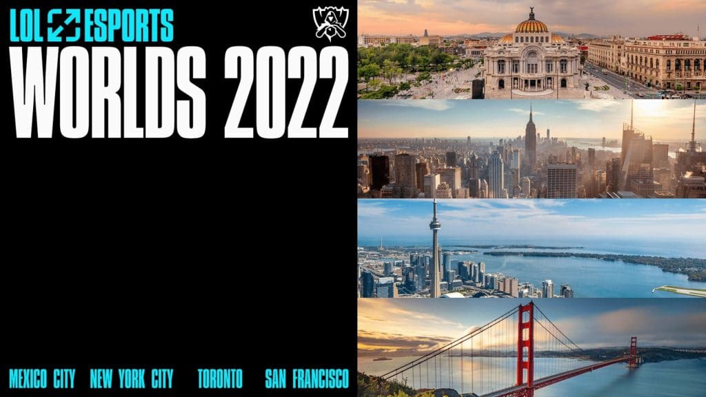 LoL: Cidades do Worlds 2022 reveladas, Bwipo na Liquid e mais – Resumão 22/11