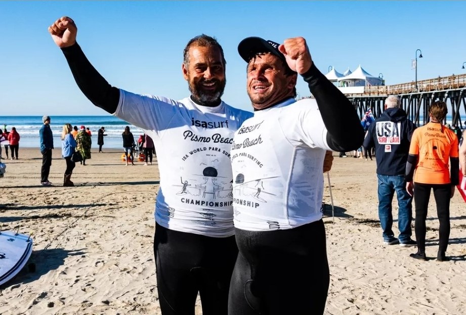 Elias “Figue” Diel conquista título de campeão mundial de Parasurfe