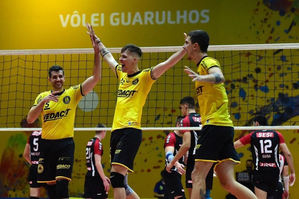 Vedacit Vôlei Guarulhos x Sesi-SP como aconteceu – Resultado, destaques e reação