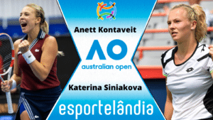 Anett Kontaveit x Katerina Siniakova – Dica, palpite e prognóstico – 17/01