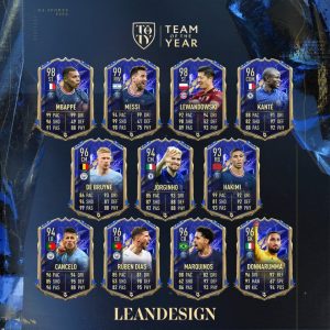 FIFA 22: Salah e Cristiano Ronaldo ficam de fora da “seleção do ano”; confira como ficou a escalação final