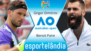 Grigor Dimitrov x Benoit Paire – Dica, Palpite e Prognóstico – 20/01