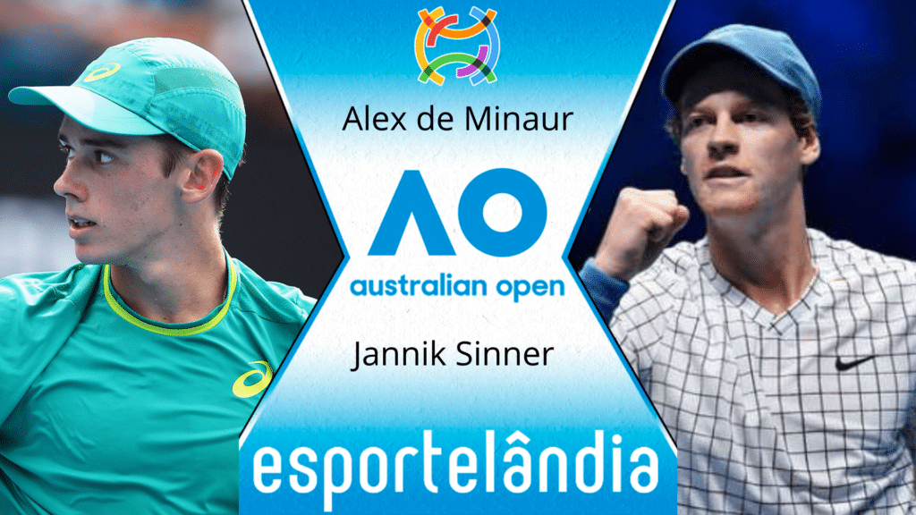 Alex de Minaur  x Jannik Sinner  – Dica, palpite e prognóstico – 23/01