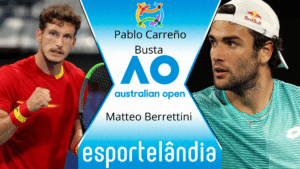 P. Carreño Busta x Matteo Berrettini – Palpite e prognóstico – 22/01