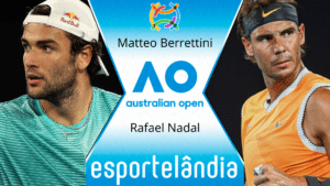 Matteo Berrettini x Rafael Nadal – Dica, palpite e prognóstico – 28/01