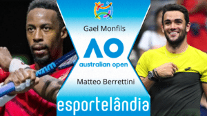 Gael Monfils x Matteo Berrettini – Dica, palpite e prognóstico – 25/01