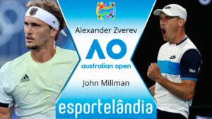 Alexander Zverev x John Millman – Dica, Palpite e Prognóstico – 19/01